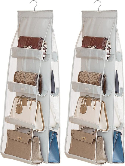 AARAINBOW 2 Packs Hanging Handbag Purse Organizer