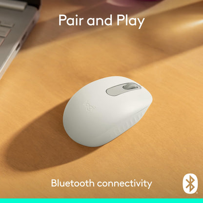 Logitech M196 Bluetooth Wireless Mouse, Compact and Portable Mouse for Laptops, Tablets and More, 12-Month Battery, Smooth Tracking, Compatible with PC and Mac, Windows and macOS - Rose