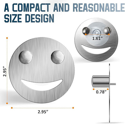 2 Pack Stainless Steel Smiley Face Dish Sponge Holder, Kitchen Accessories