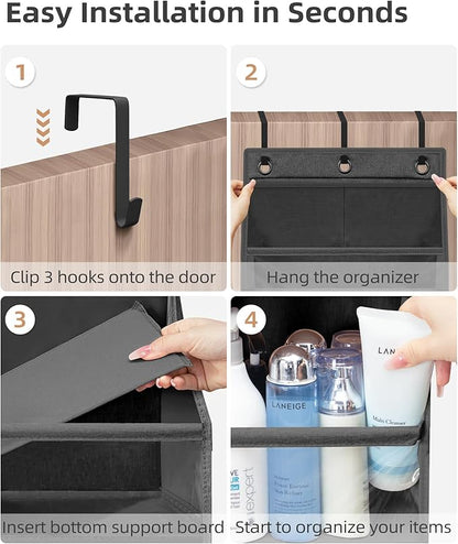 STORAGE MANIAC Over the Door Organizer Large Capacity Hanging Organizer