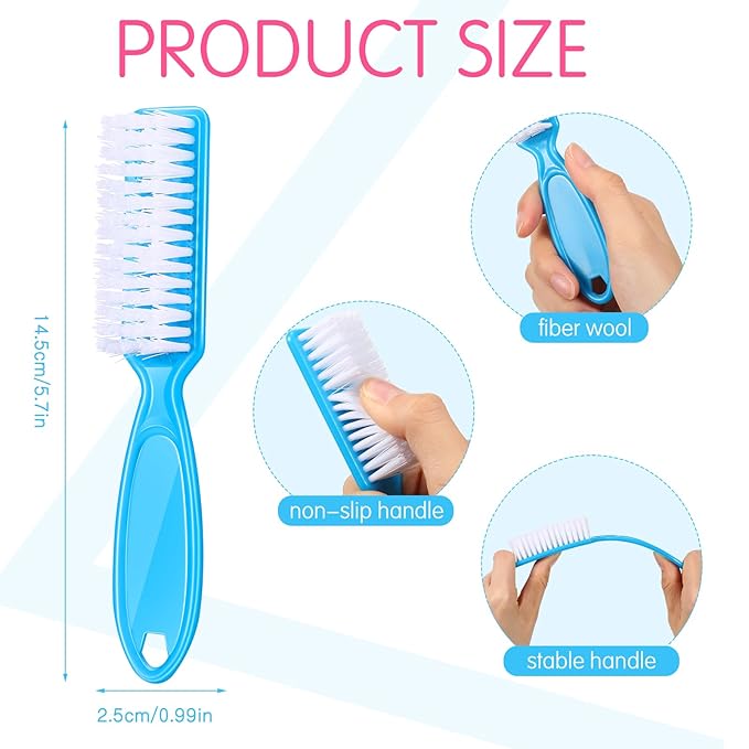 Patelai 15 Pieces Nail Brush Handle Grip