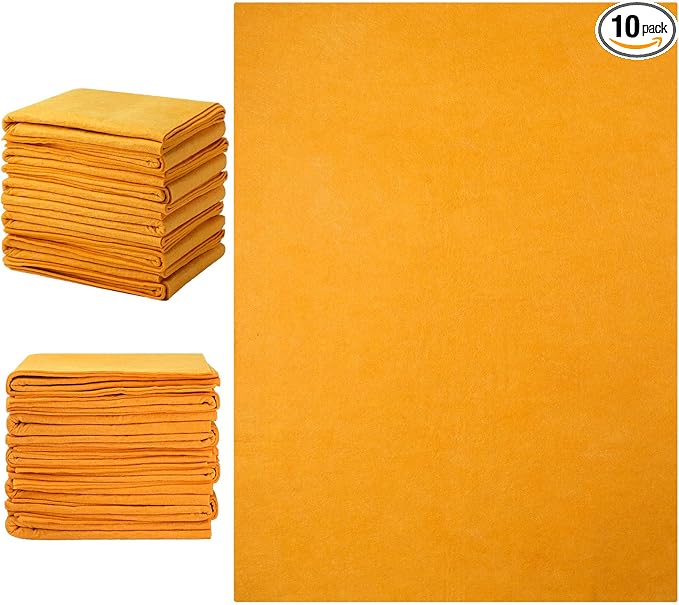 10 Pack Shammy Cloths Absorbent Cleaning Towels