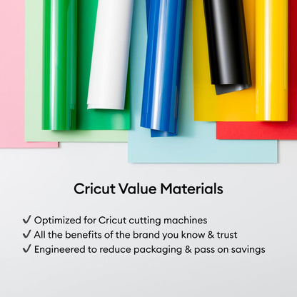 Cricut® Value Iron-On, Magenta (12 in x 20 ft) - HTV Heat Transfer Vinyl