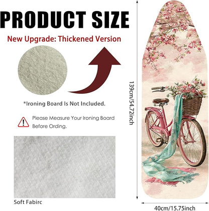 Nuxovilar Ironing Board Cover Needle Cotton 15x54 Inches | Ironing Board Cover