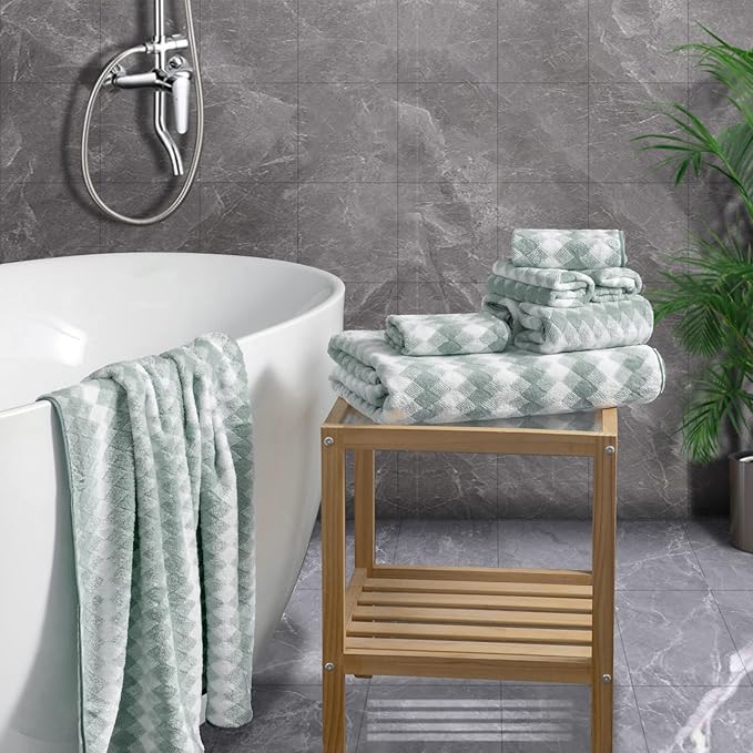 Hand Towels Set 2 Pack-16“x31” Ultra Soft Microfibers Bathroom Towel Set Highly