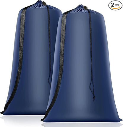 Heavy Duty Laundry Bag 2 Pack XL Nylon Laundry Bags
