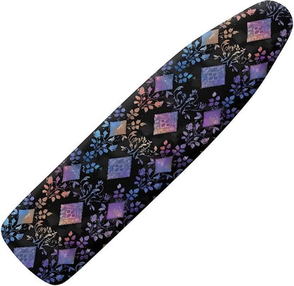 Ikat Rhombus Ironing Board Cover 54x15 inches, Gradient Leaf Geometric Graphic