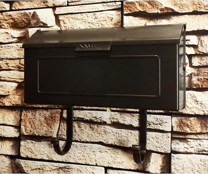 Special Lite Horizon Horizontal Wall Mount Mailbox - Oil Rubbed Bronze Aluminum Mailbox for Wall Mount - SHH-1006-ORB