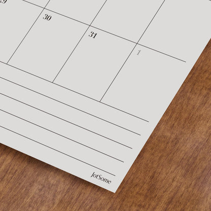 Jotsome Large Wall Calendar 2026-2027, Monthly Wall Calendar From Now to June 2027 17 x 22 inch in Home and Office for Easy Organizing (Now - Jun 2027, 17" x 22")