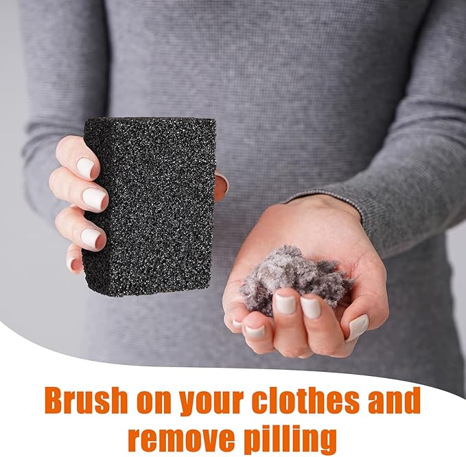 4 Pcs Sweater Pill Remover Fuzz Defuzzer Remover Stone Lint Remover Tools