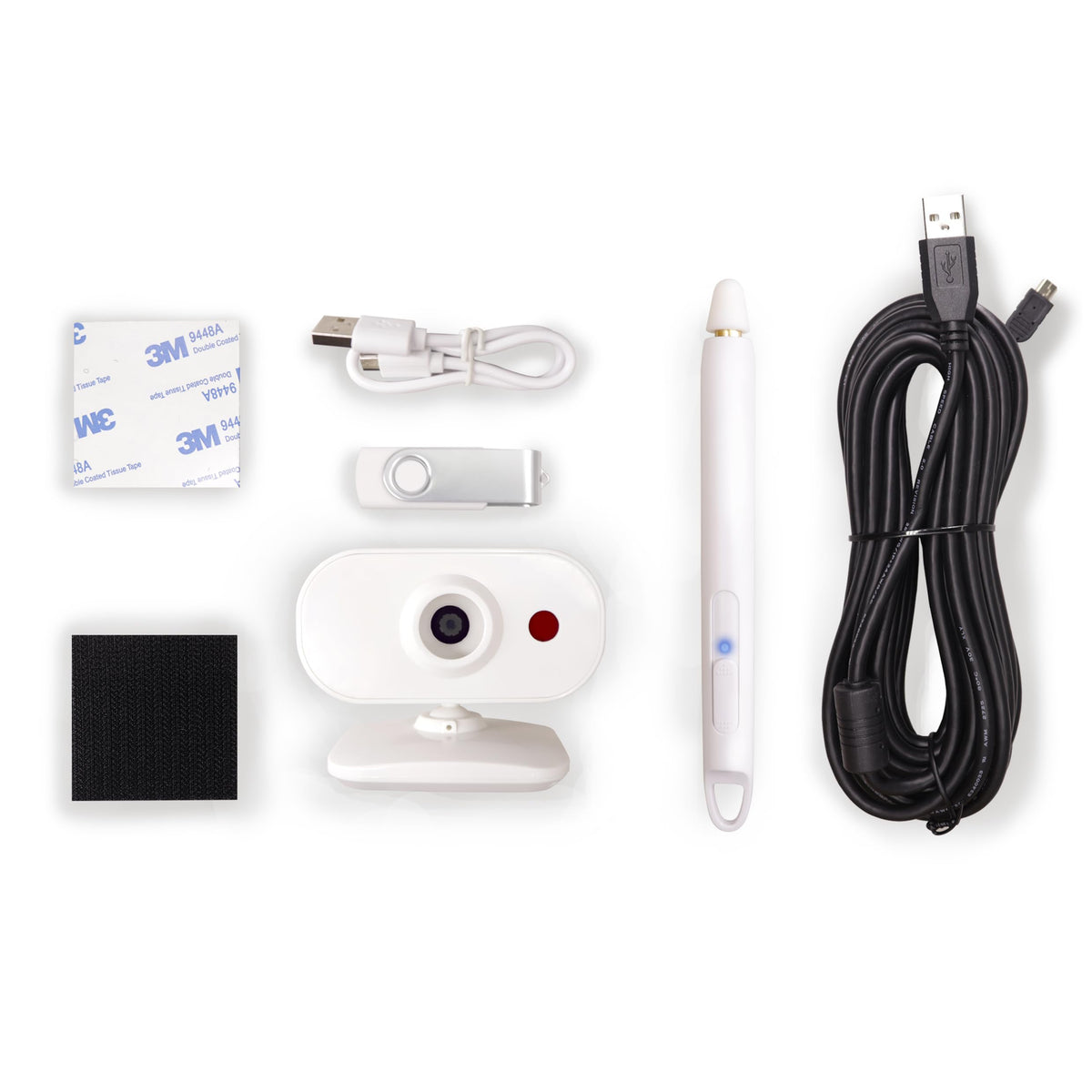 Interactive Whiteboard Converter Kit for Projectors (Windows Only) — Turns Any Wall or Board into a Smart Whiteboard, Ideal for Teaching, Meeting, Classroom