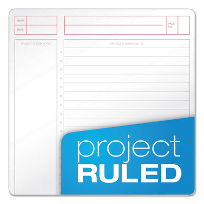 TOPS Products Aion Planner, Side Wirebound, 8-1/2"x6-3/4", 100 Sheets, Black (TOP63828),White