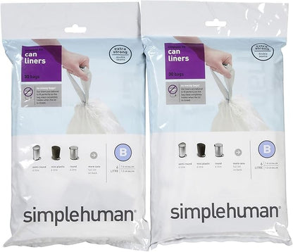 simplehuman Custom Fit Trash Can Liner B