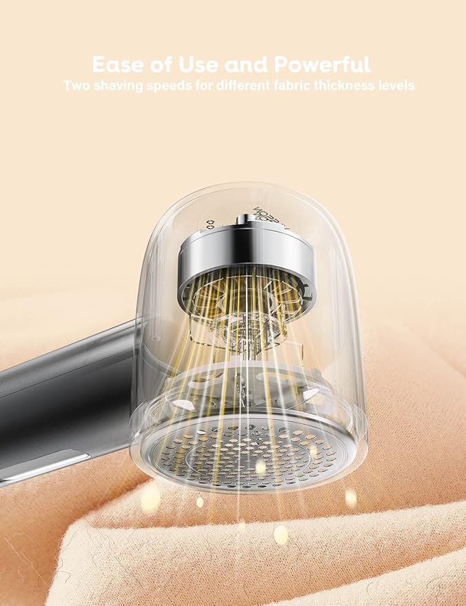 VASSON Fabric Shaver, Electric Lint Remover Rechargeable, Lint Shaver, Sweater