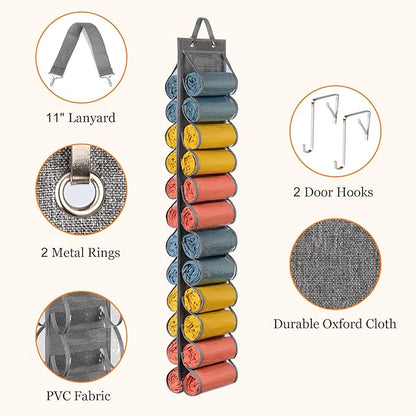 Lirex Hanging Yoga Legging Storage Organizer