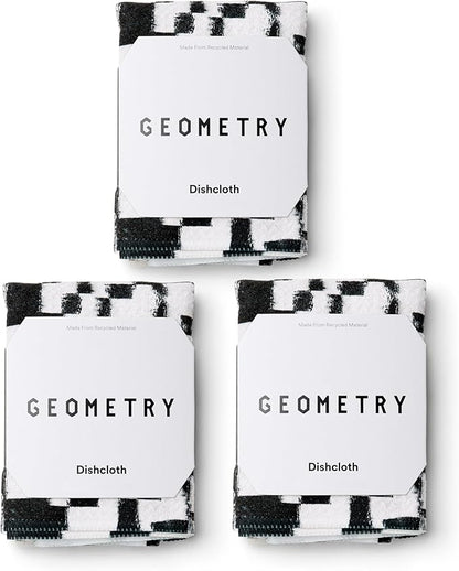 GEOMETRY Dishcloth – Evergreen Collection – Quick-Dry, Ultra-Absorbent