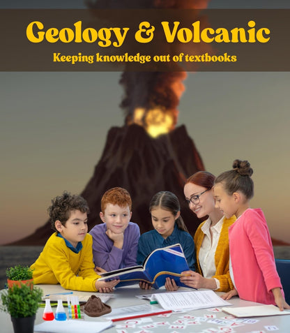 JINKEYULV 20 Pcs Volcano Science Kit - DIY Demonstration Model & Fairy Garden Decoration Valentines Classroom Gifts