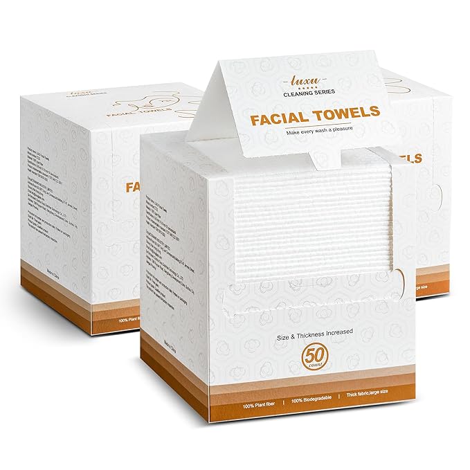 LUXU Large Disposable Face Towel