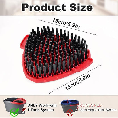 2 Pack Upgrade Scrub Brush Replace Heads Compatible