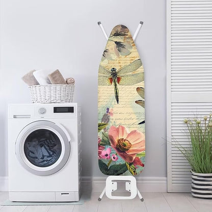 Dragonfly Ironing Board Cover and Pad 15x54 Inch, Iron Board Cover
