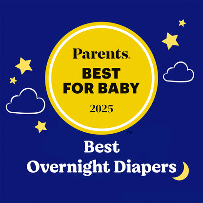 Huggies Size 7 Overnites Baby Diapers: Overnight Diapers, Size 7 (41+ lbs), 68 Ct (2 Packs of 34), Packaging May Vary