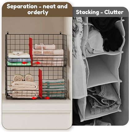 4 Tier Hanging Closet Organizer