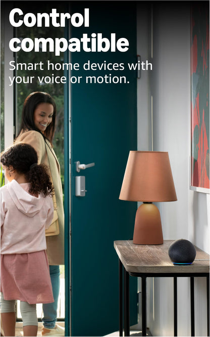 Amazon Echo Dot (newest model) - Vibrant sounding speaker, Designed for Alexa+, Great for bedrooms, dining rooms and offices, Charcoal