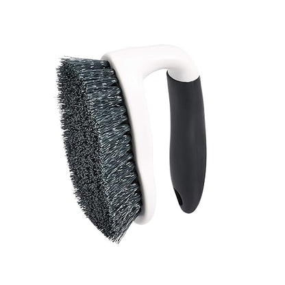 Amazon Basics All Purpose Rectangular Scrub Brush, Hard Bristle, Stiff Bristles