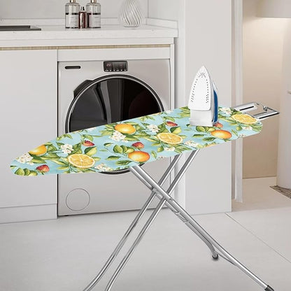 Lemon Fruit Ironing Board Cover Stain Resistant Lightweight Table Top Ironing