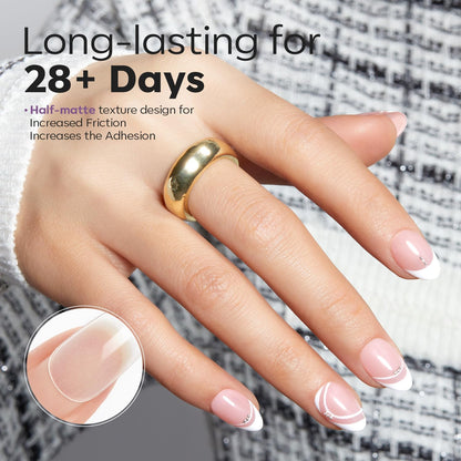 modelones 9 in One Gel Nail Glue Brush On Nail Glue 15 ml for Tips, Rhinestones, Base Coat, Blooming Art Gel Kit for Press on Nails Acrylic Tips U V Lamp Needed 2Pcs