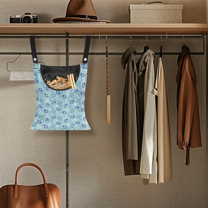 Clothes Pin Hanging Bag with Big Opening Storage Clothes Pins & Mini Clothespins