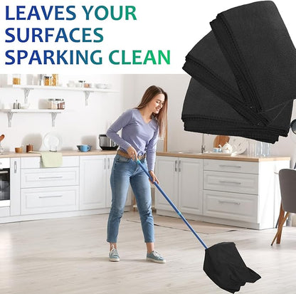 Newwiee 3 Pcs Extra Large Microfiber Cleaning Cloth 30" x 20" Washable Reusable