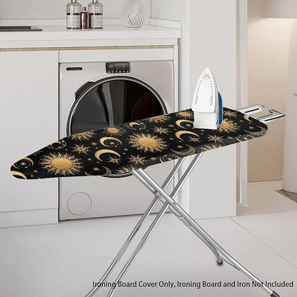 Moon Design Ironing Board Cover and Pad Stretch 15x54 Full Size Thick Heavy