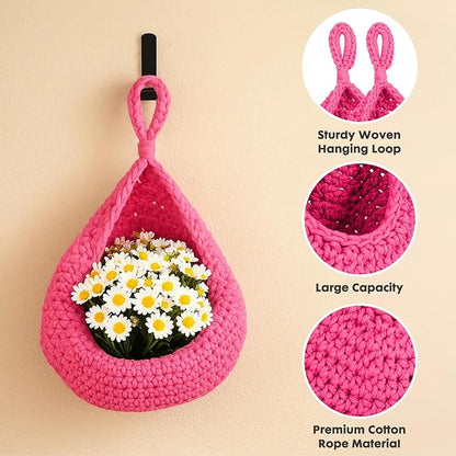 ShellKingdom Wall Hanging Baskets