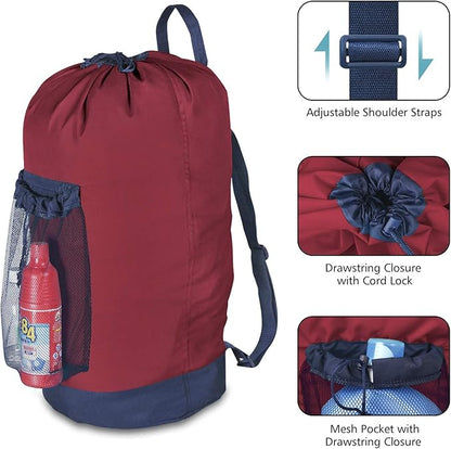Dalykate Backpack Laundry Bag, Laundry Backpack