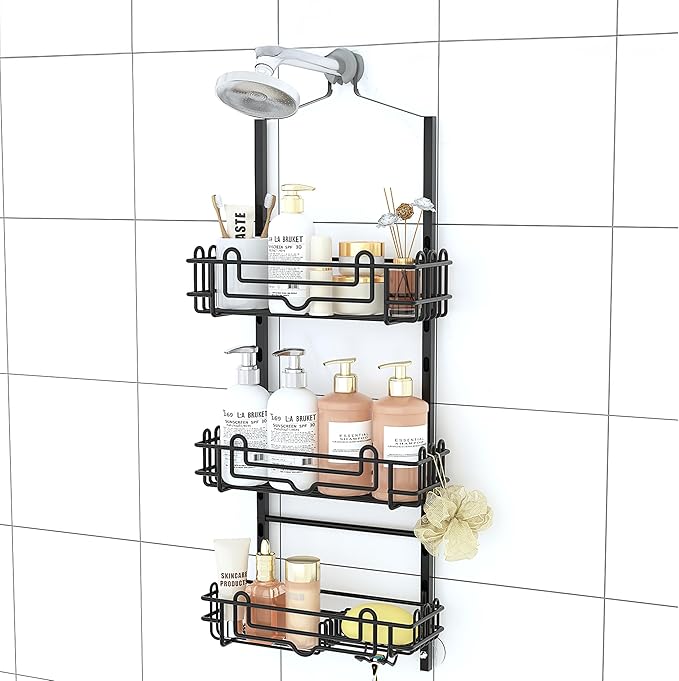 SWTYMIKI Shower Caddy Hanging Organizer