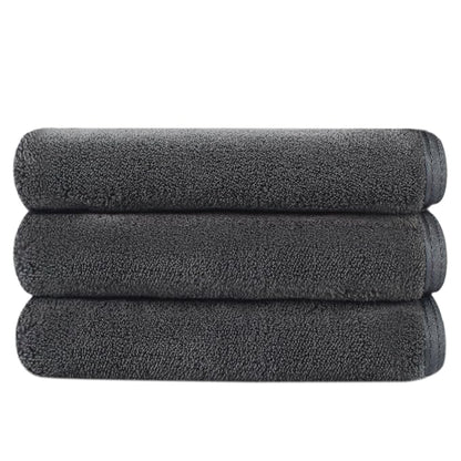 SINLAND Absorbent Coral Velvet Washcloth Ultra Soft Microfiber Face Towels 12 x