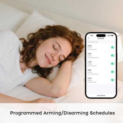 PGST WiFi Wireless Home Alarm System - 2025 Home Security System, 10-Minute Installation, 10 Door & Window Sensors + 5 Motion Sensors, APP Remote Control, Compatible with Alexa, No Monthly Fee