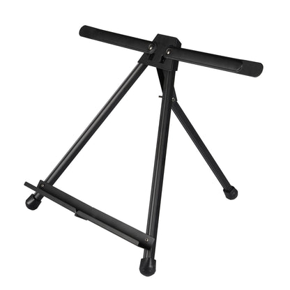 Conda Aluminum Tabletop Easel, Portable Tripod Display Stand Adjustable Height from 15" to 21" with Extension Arm Wings, Desktop Display Easel for Canvas, Paintings, Photos, Signs