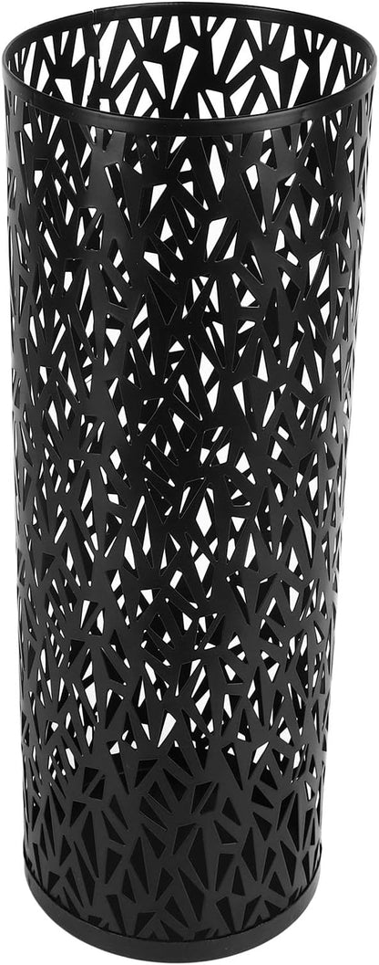 Semme Round Metal Umbrella Holder, and Watertight, Modern Design, Stable for Entryway, Office, Home Use (S)