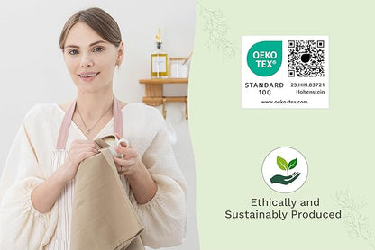 Beige Flour Sack Tea Towels