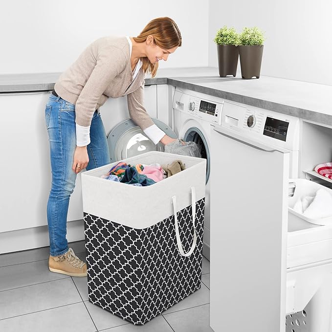 StorageRight Laundry Basket Hamper Large Collapsible Laundry Hamper