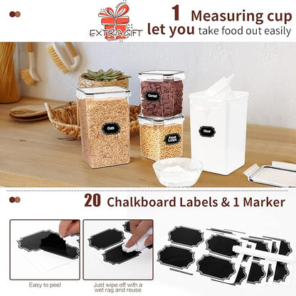 Skroam Large Airtight Food Storage Containers