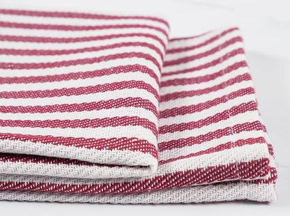 KAF Home Premium Kitchen Towels, Large 100% Cotton, Flat & Terry Absorbent Dish