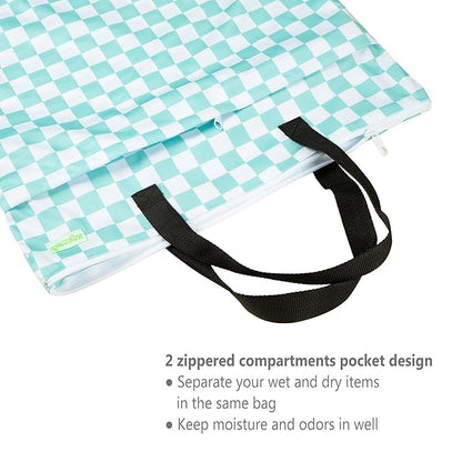 wegreeco Reusable Hanging Wet Dry Cloth Diaper Bag