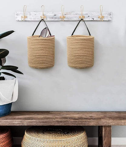 Goodpick 2pack Jute Hanging Basket