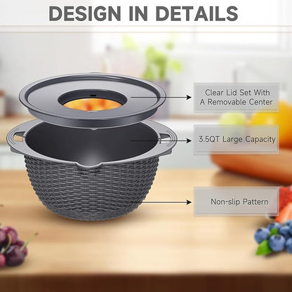 4-1 Colander with Bowl Set