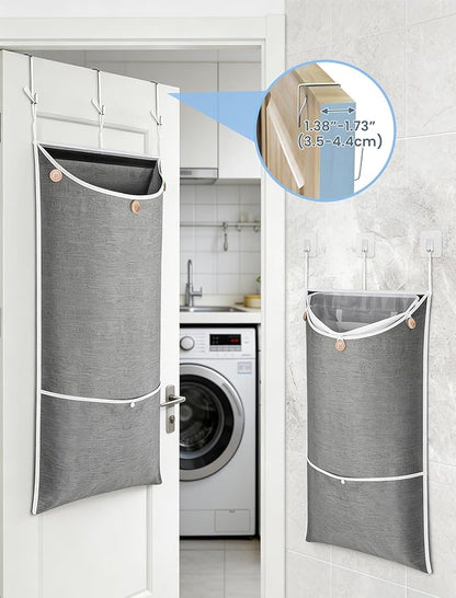 NiHome XXL Hanging Laundry Hamper Bag 39.4"x22.4"