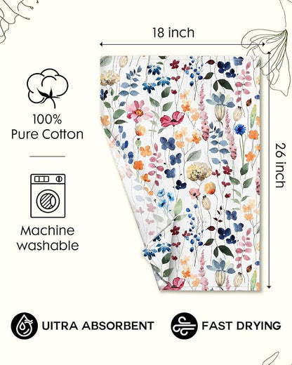 Flour Sack Kitchen Towels Set of 2-18x26 Cotton Dish Towels