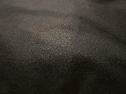 Natural Cotton Canvas Dog Bed – Raw Cotton Filled Pet Cushion Insert, Breathable Eco-Friendly Dog Mattress, Durable Washable Cover with Zipper (Black, Small 36"x22"x3")